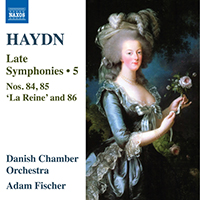 HAYDN, J.: Late Symphonies, Vol. 5 - Nos. 84-86 (Danish Chamber Orchestra, A. Fischer)