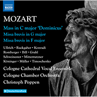 MOZART, W.A.: Masses (Complete), Vol. 4 - K. 66, 140, 192 (Cologne Cathedral Vocal Ensemble, Cologne Chamber Orchestra, Poppen)