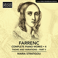 FARRENC, L.: Piano Works (Complete), Vol. 4 - Theme and Variations, Part II (Stratigou)