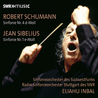 SCHUMANN, R.: Symphony No. 4 / SIBELIUS, J.: Symphony No. 1 (South West German Radio Symphony, Stuttgart Radio Symphony, Inbal)