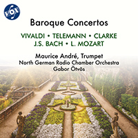 Trumpet Concertos (Baroque) - VIVALDI, A. / TELEMANN, G.P. / CLARKE, J. / MOZART, L. (M. André, North German Radio Chamber Orchestra, Ötvös)