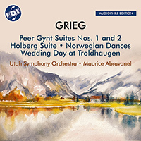 GRIEG, E.: Peer Gynt Suites Nos. 1 and 2 / Holberg Suite / Norwegian Dances / Wedding Day at Troldhaugen (Utah Symphony, Abravanel)